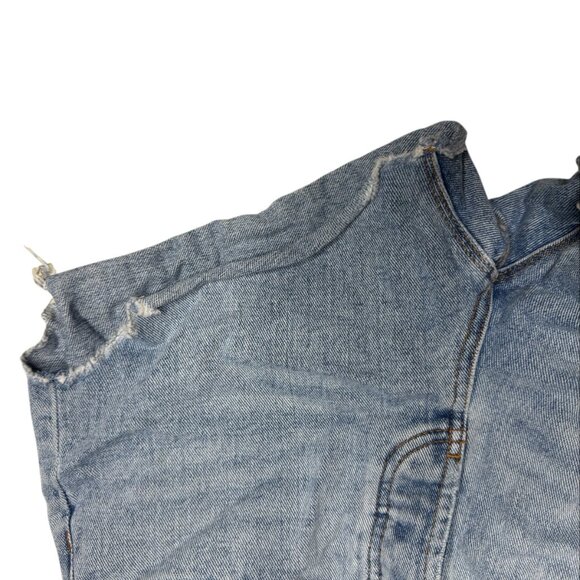 BILLABONG X LOVE LIKE SUMMER shorts light wash 28 IT's Time Denim Shorts - Picture 5 of 11